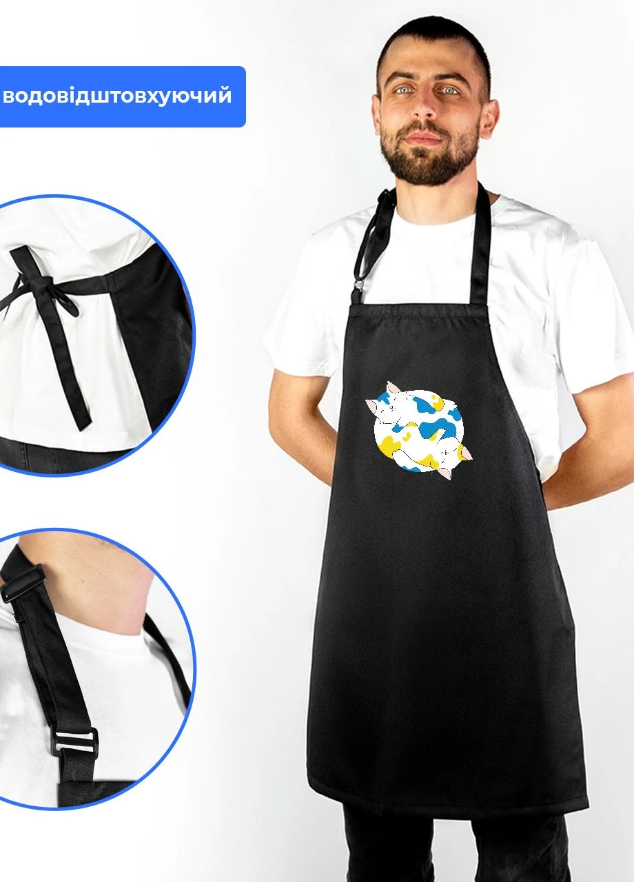 Фартух водовідштовхуючий Українські муркотики (93699-3900) MobiPrint (260042466)