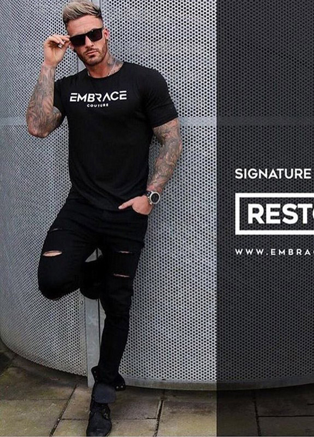 Черная мужская футболка с коротким рукавом Flyfirefly