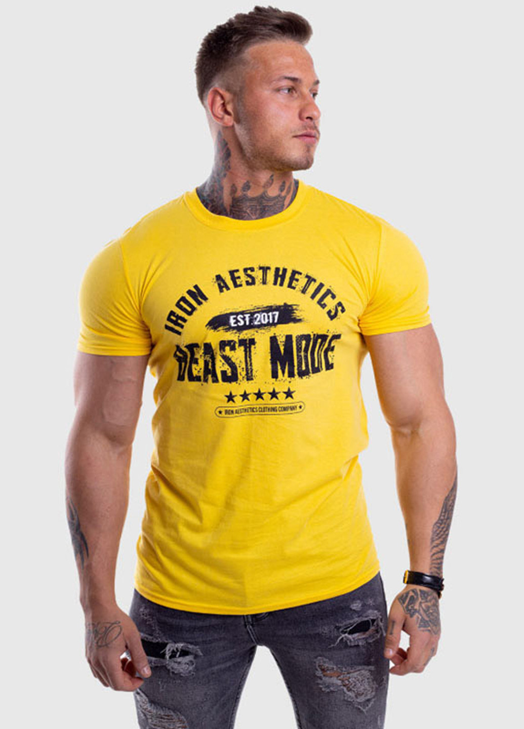 Жовта урожай футболка з коротким рукавом BUTZ