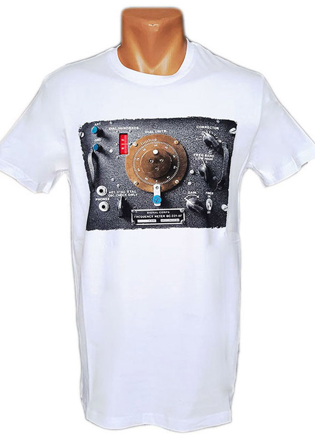 Біла біла футболка з малюнком з коротким рукавом Hope