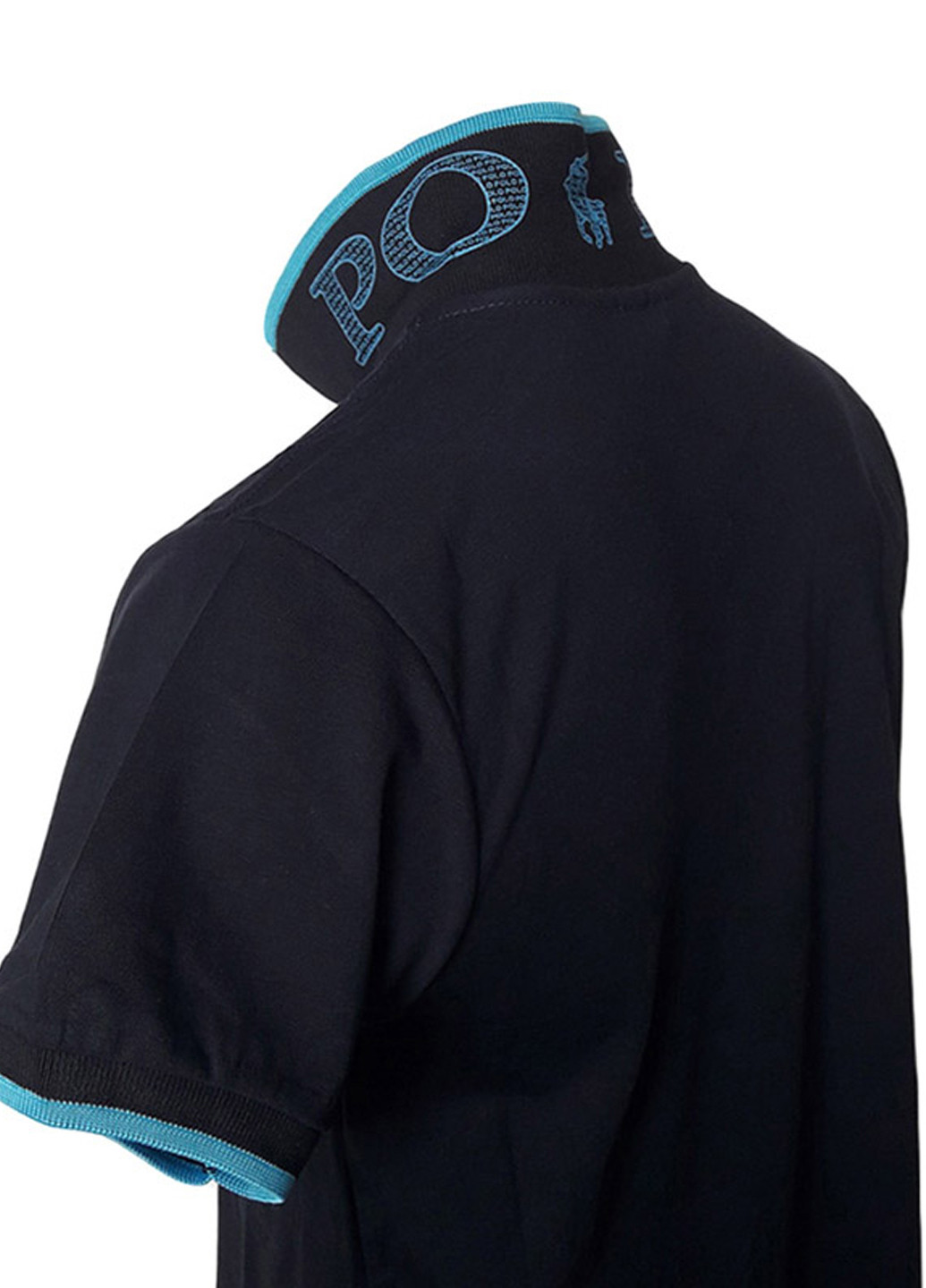 Синяя футболка поло с логотипом с коротким рукавом Sport Line