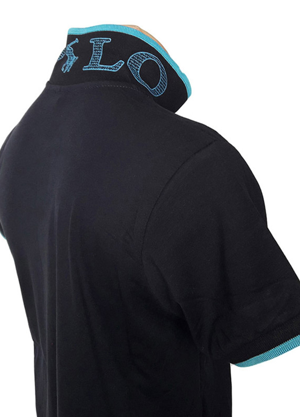 Синяя футболка поло с логотипом с коротким рукавом Sport Line