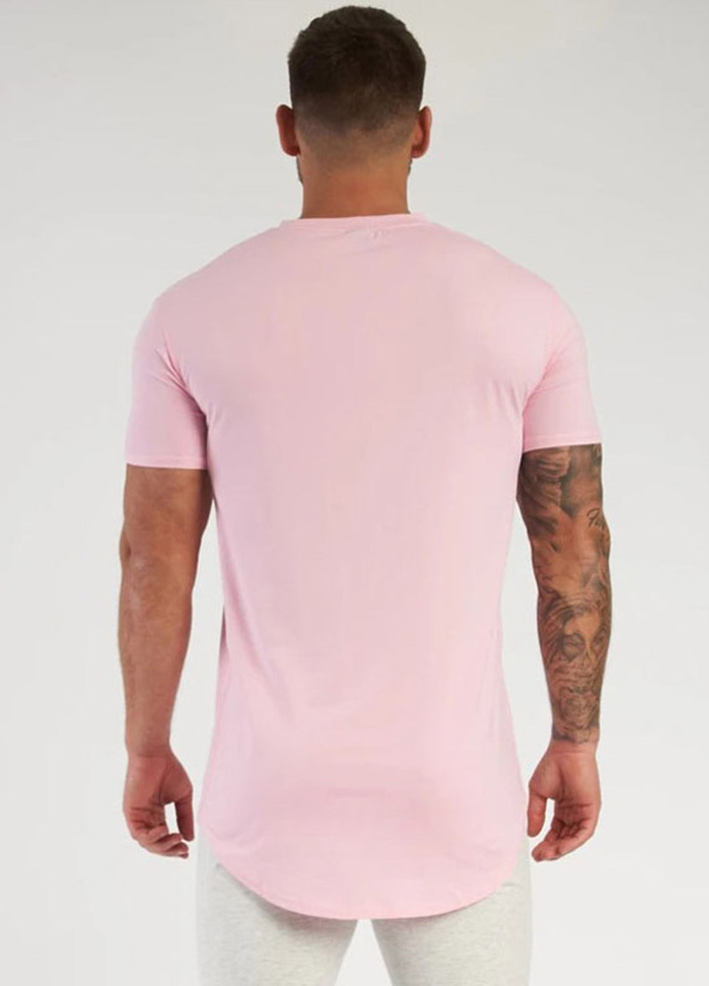 Розовая розовая футболка с коротким рукавом VQH