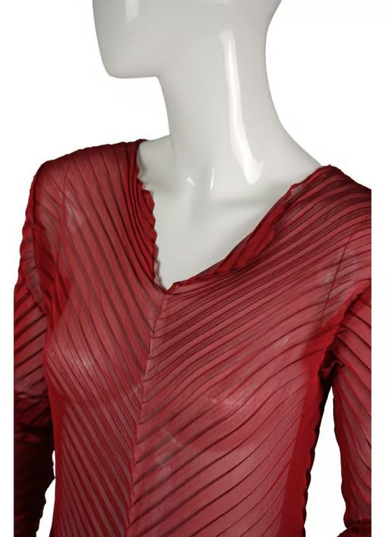Червона демісезонна блузка Bolongaro Trevor 10492