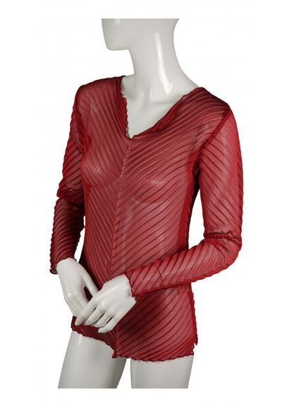 Червона демісезонна блузка Bolongaro Trevor 10492