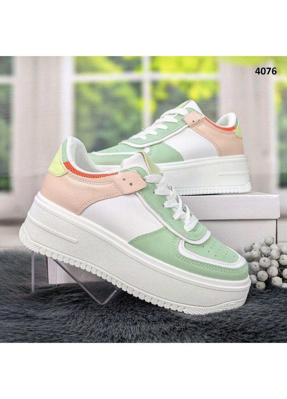 Кросівки жіночі демісезонні еко-шкіра Violeta оливкові демісезони (260084305)