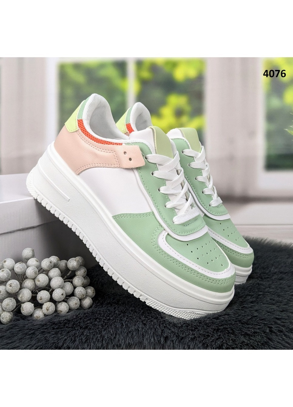 Кросівки жіночі демісезонні еко-шкіра Violeta оливкові демісезони (260084305)