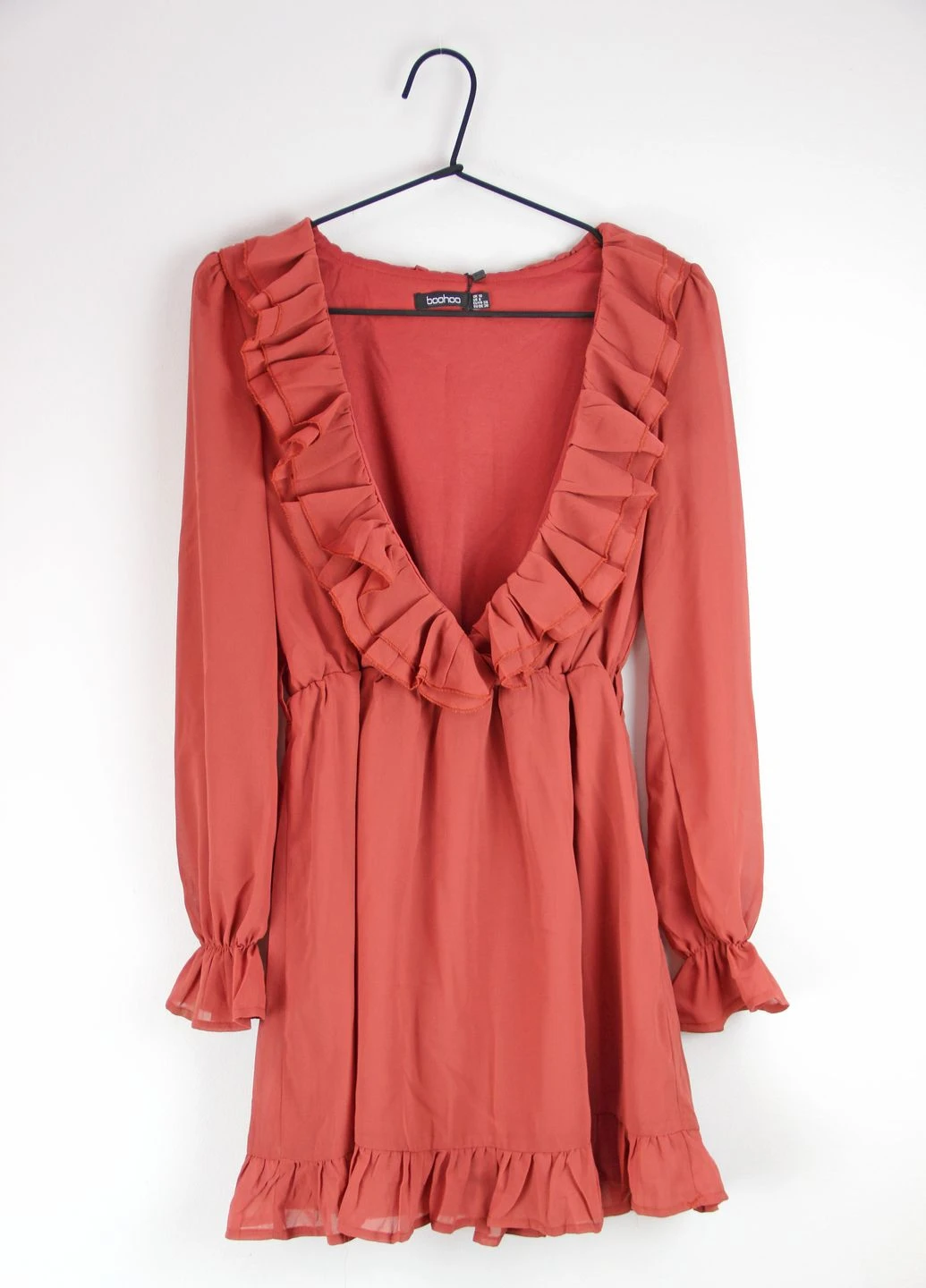 Коричнева сукня Boohoo