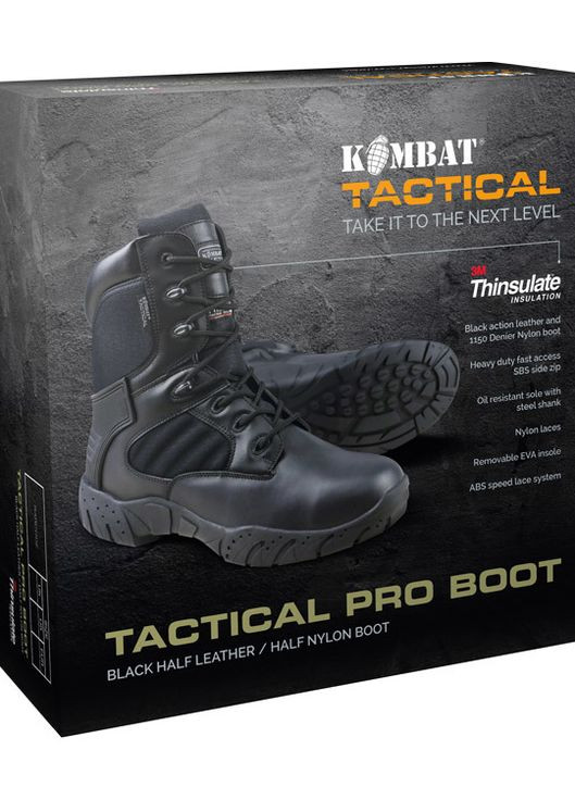 Черевики замшеві тактичні Tactical Pro Boot KOMBAT (260166122)