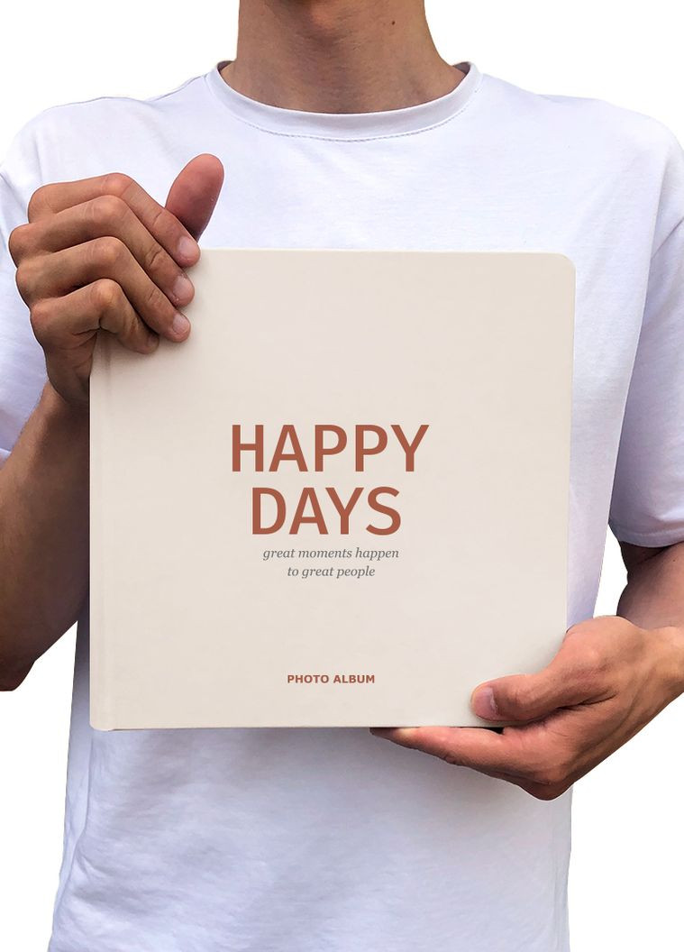 Фотоальбом "Happy Days" белый Orner - (260335937)
