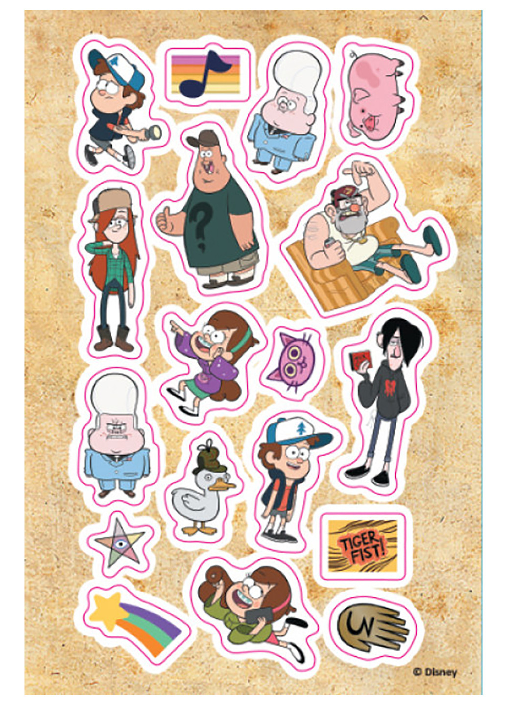 Дісней. Ґравіті Фолз. Кольорові пригоди з наліпками. Родина Пайнз. (У) РАНОК (260088602)