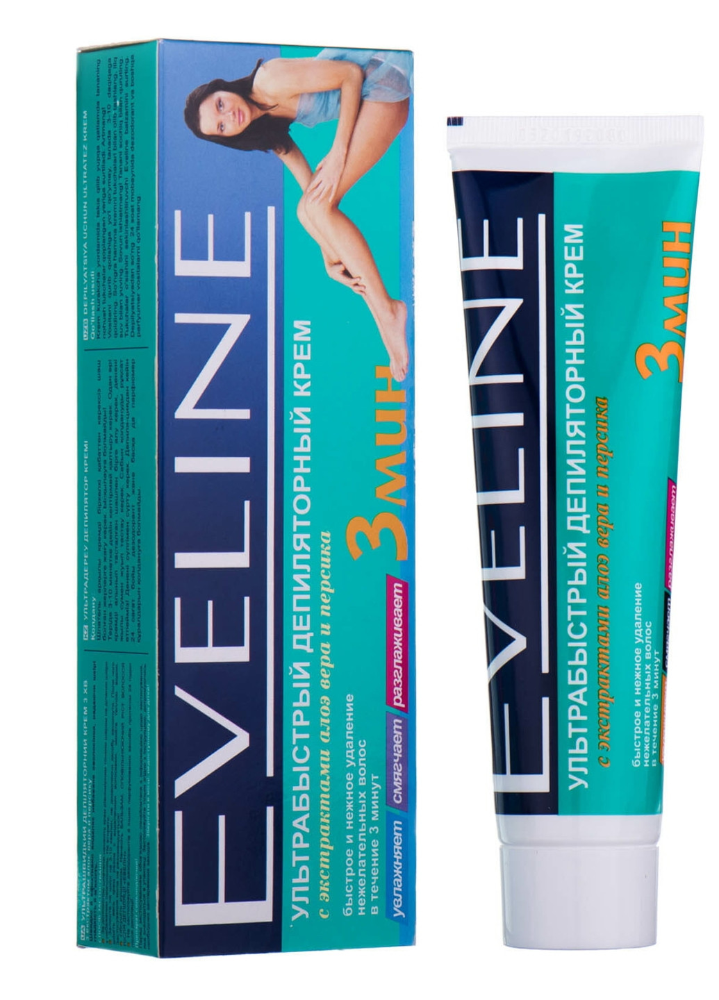Крем для депиляции Eveline ультрабыстрый 3 минуты 100 мл Eveline Cosmetics 5901964051556 (260090903)