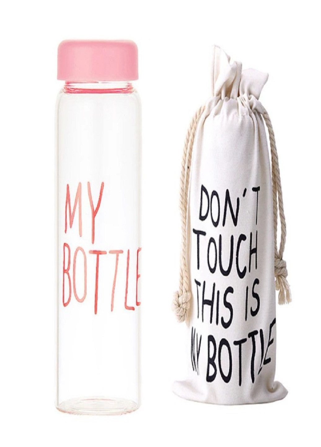 Универсальная современная компактная бутылочка с чехлом My Bottle 500мл Розовая VTech (260133884)