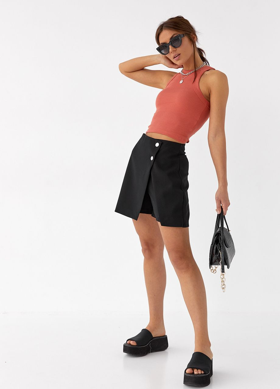 Юбка-шорты на кнопках спереди Fame (260196794)