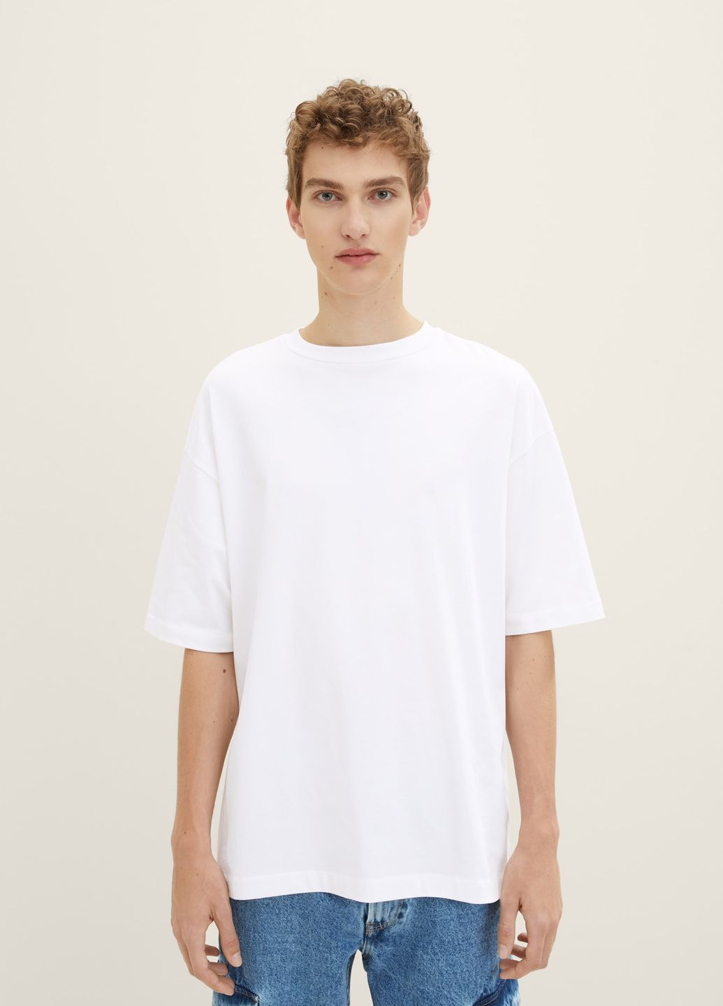 Белая футболка Tom Tailor