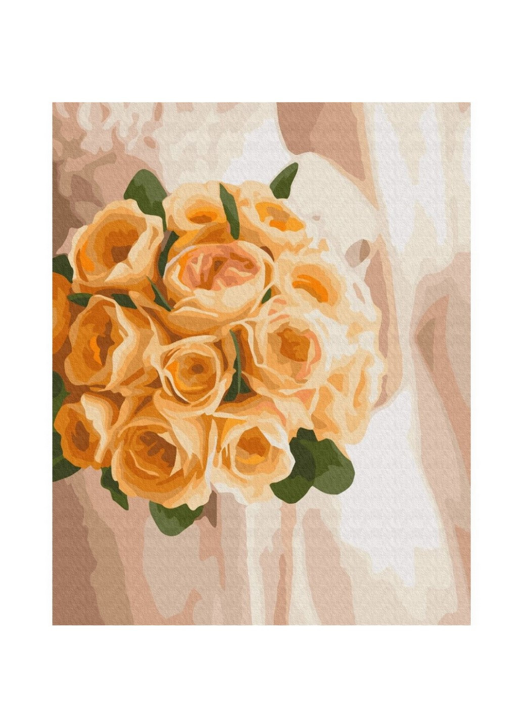 Картина по номерам "Букет невесты" BS37531 40х50 см Brushme (260165788)