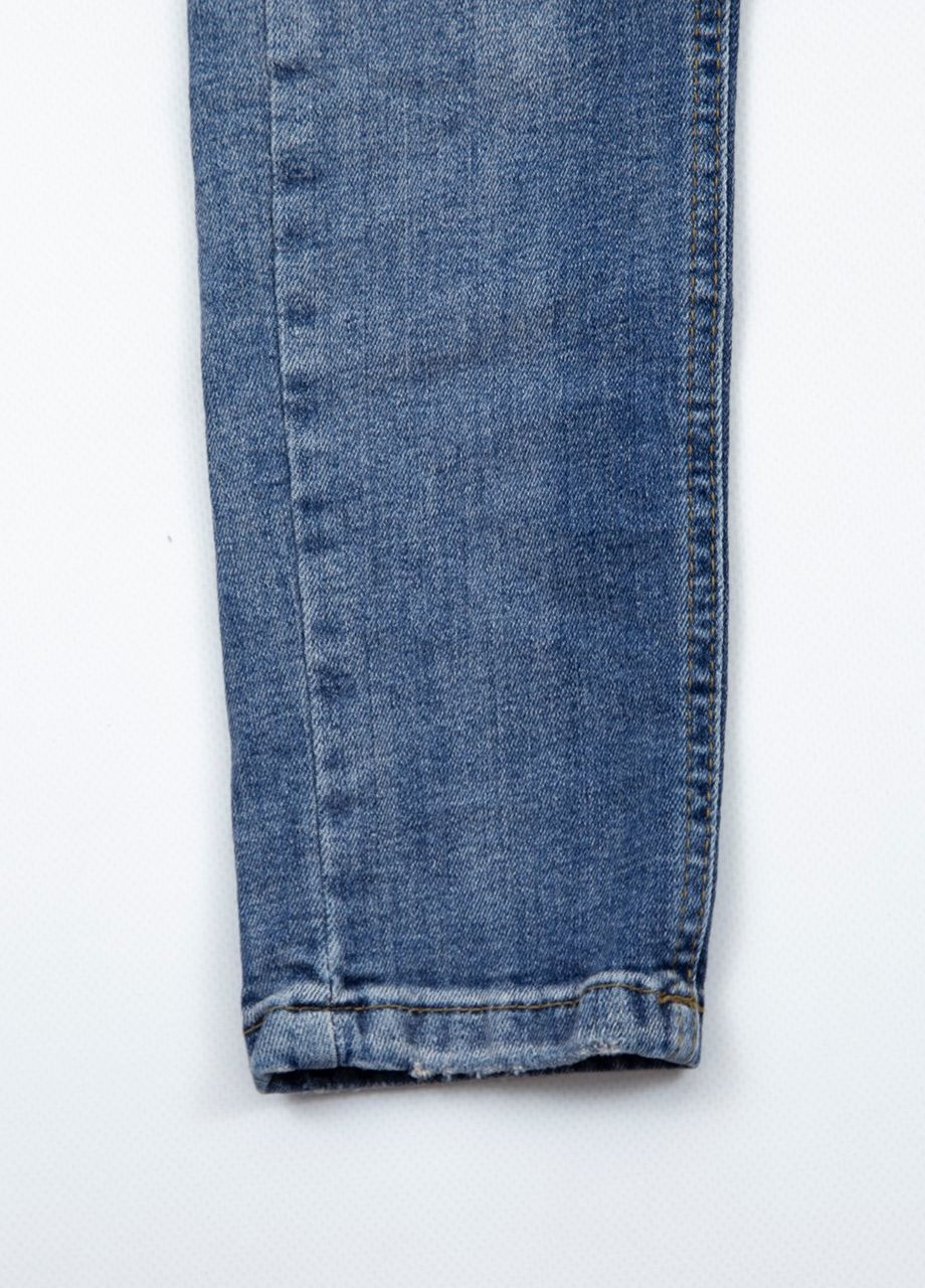 Джинсы женские светло-синие слим с теркой Slim Colibri - (260172330)