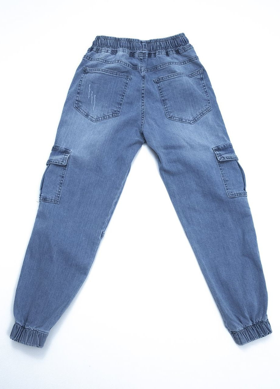 Джогери джинсові для хлопчиків блакитні Altun джоггеры (260172336)