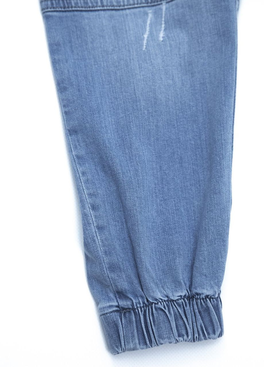Голубые летние джоггеры джинсовые для мальчиков голубые Altun