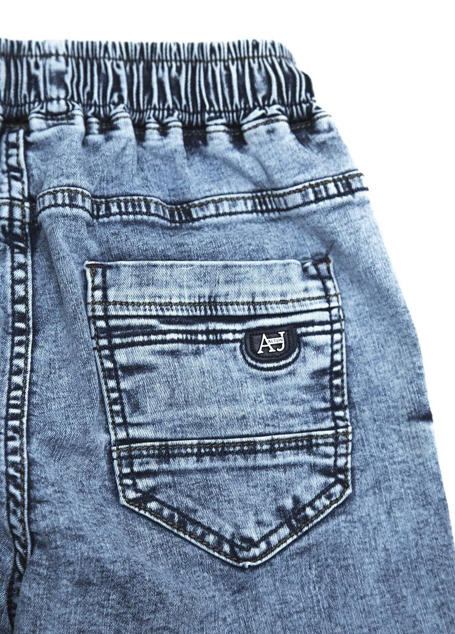 Голубые летние джоггеры джинсовые джогеры для мальчика голубые Altun