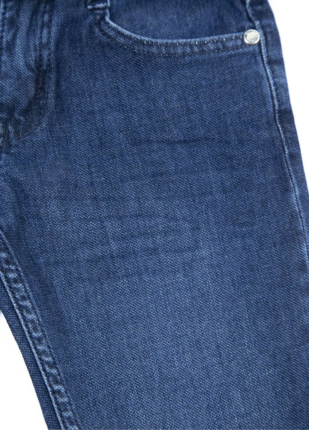 Синие демисезонные прямые джинсы для мальчиков темно-синие прямые классические Altun