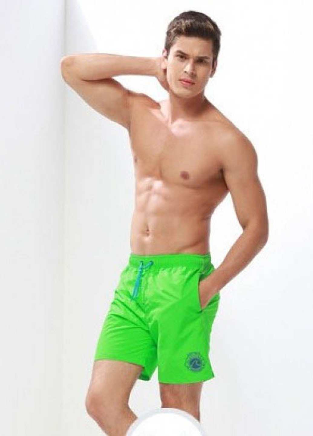 Зеленые мужские пляжные шорты Gailang (195144235)