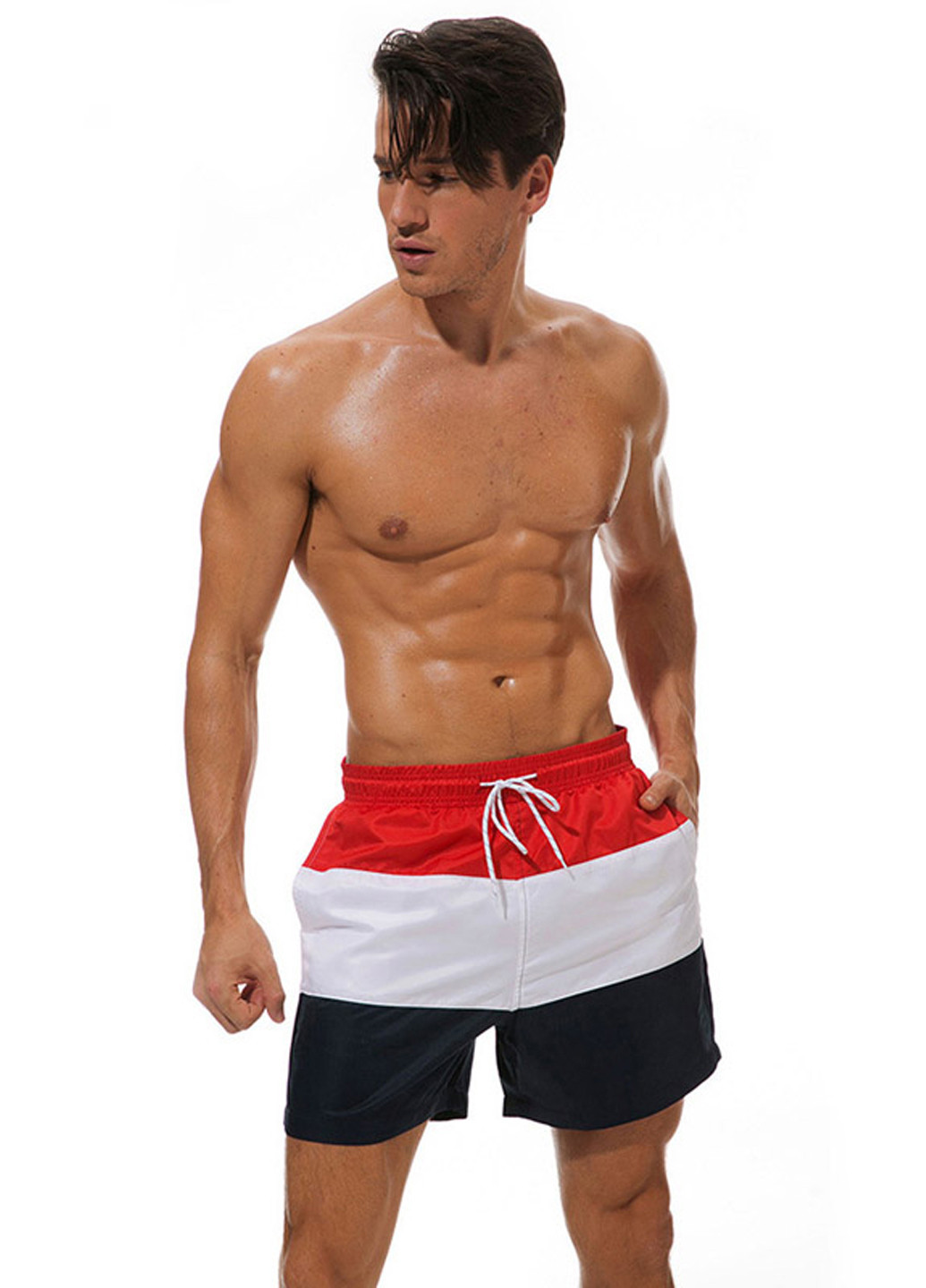 Мужские пляжные шорты с сеткой подкладкой Escatch (260167189)