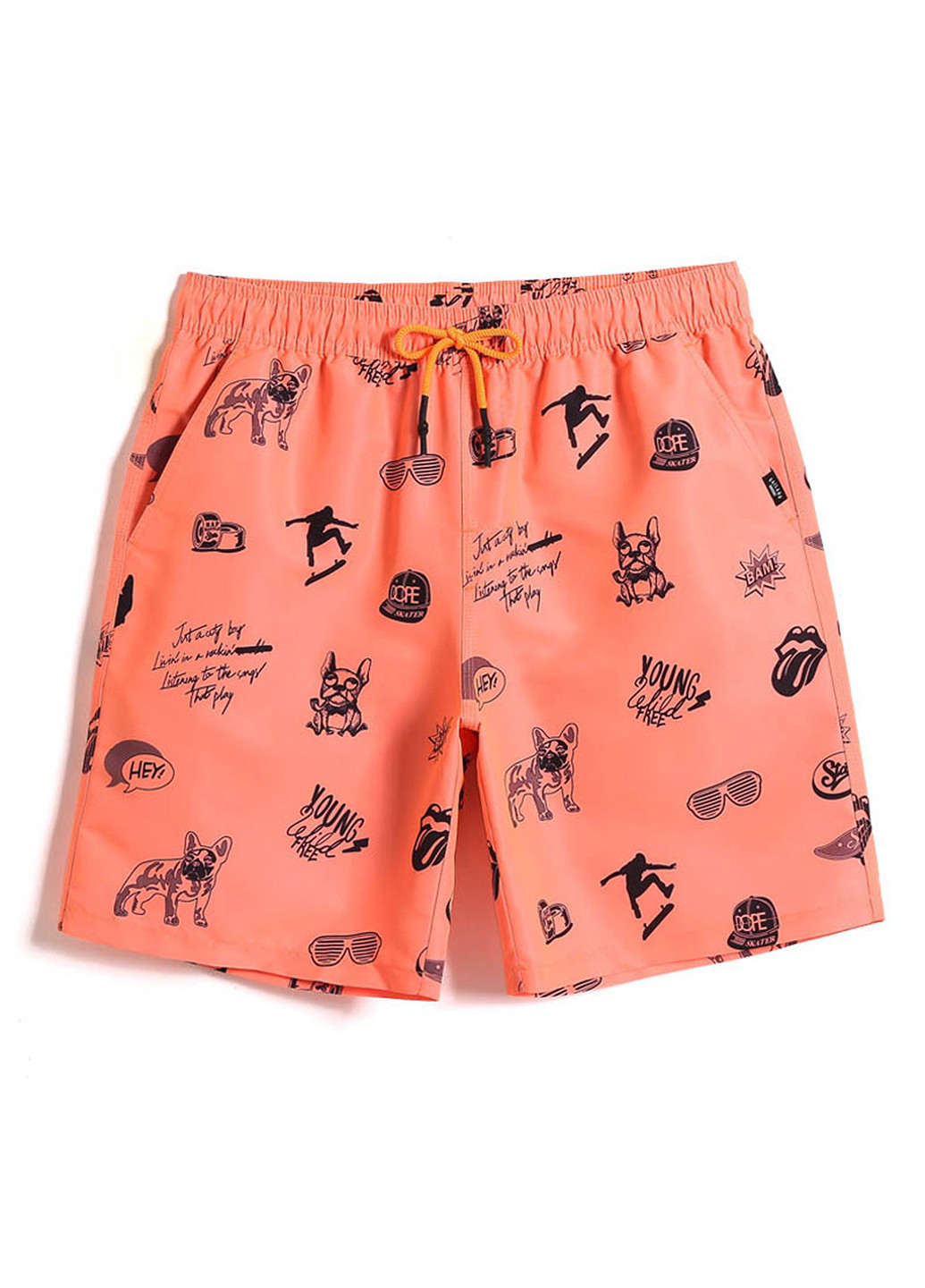 Розовые мужские пляжные шорты Gailang (260166864)