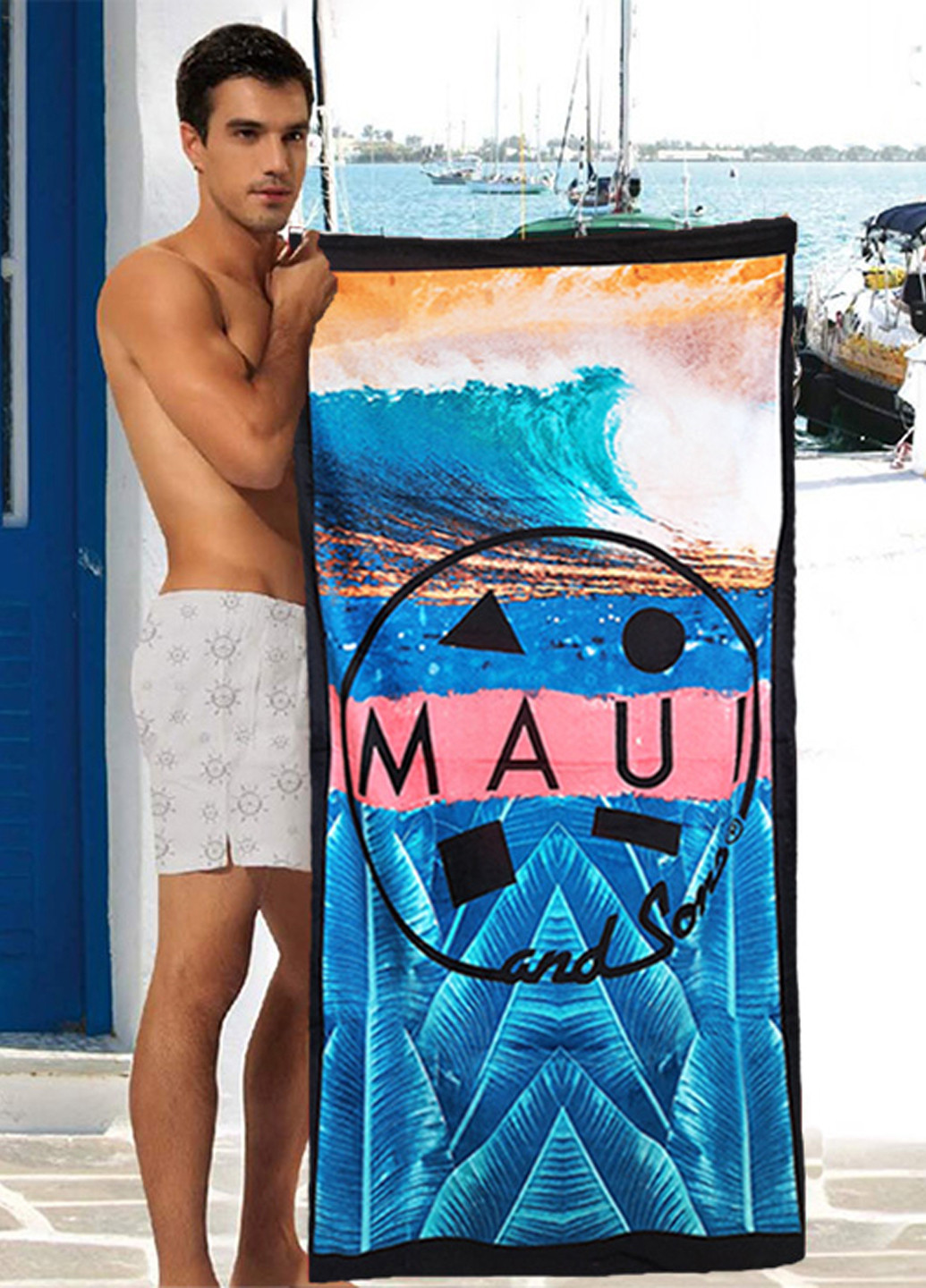 Пляжний рушник для чоловіків Shamrock (260167140)