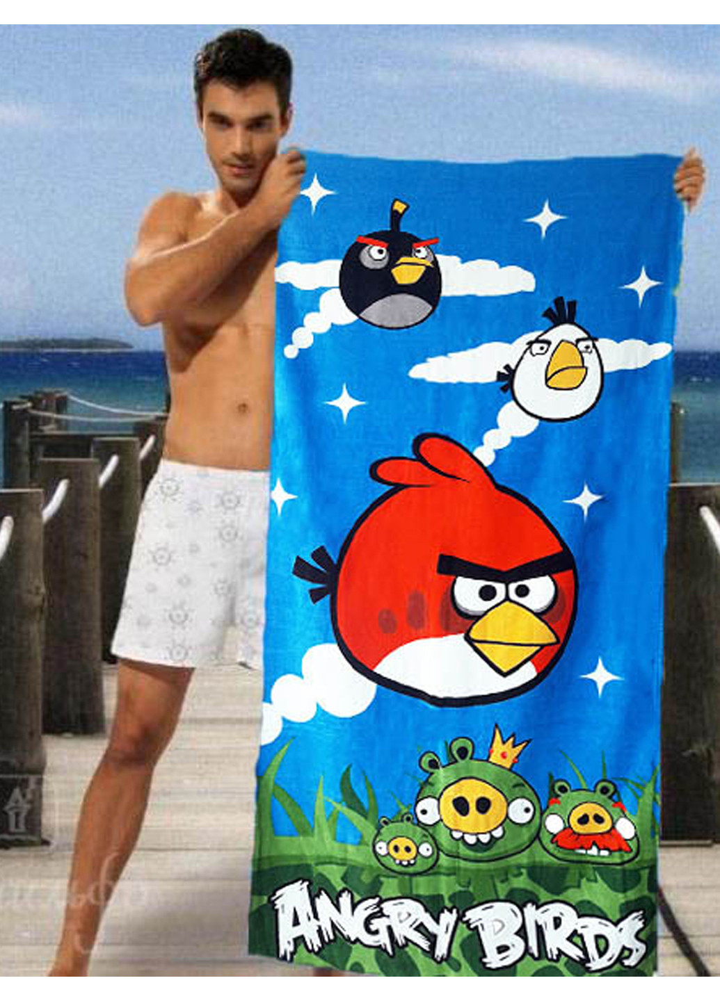 Рушник Angry Birds Shamrock (260166753)