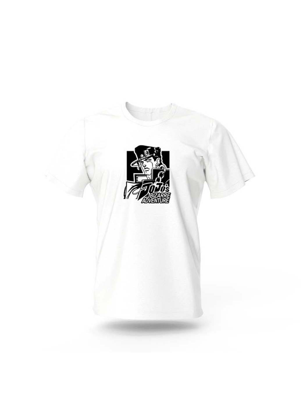 Белая футболка джотаро куджо джоджо jojo Fruit of the Loom