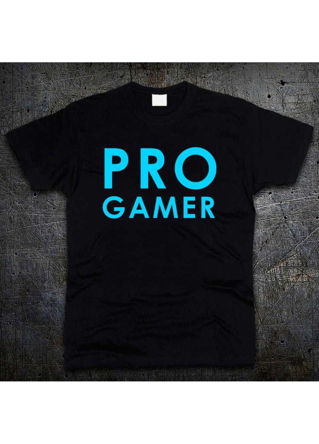 Черная футболка pro gamer Fruit of the Loom