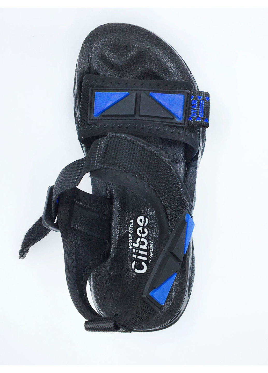 Черные повседневные сандалии Clibee на липучке