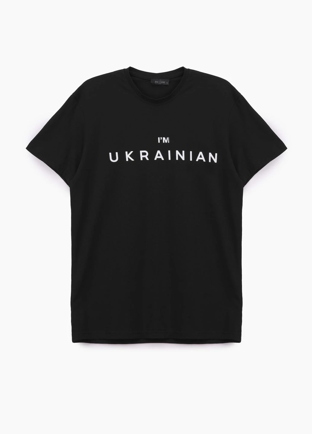 Чорна футболка Demos