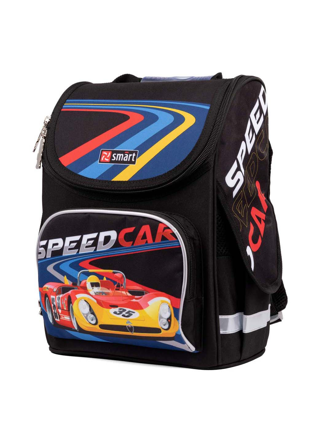 Рюкзак школьный каркасный PG-11 Speed Car Smart (260163849)