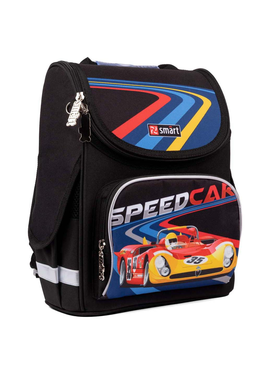 Рюкзак школьный каркасный PG-11 Speed Car Smart (260163849)