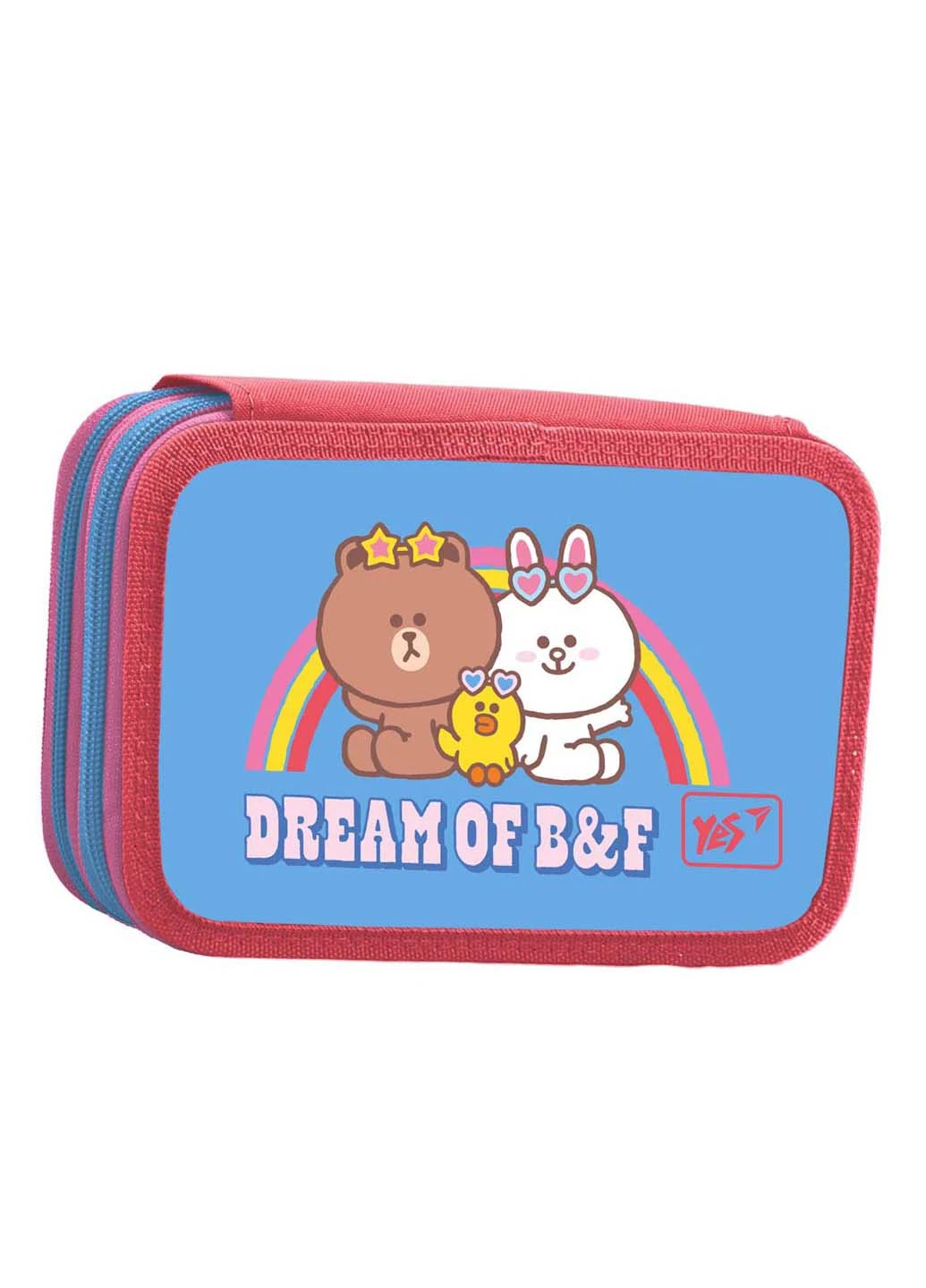 Пенал твердый HP-01 двойной Line Friends Yes (260163473)