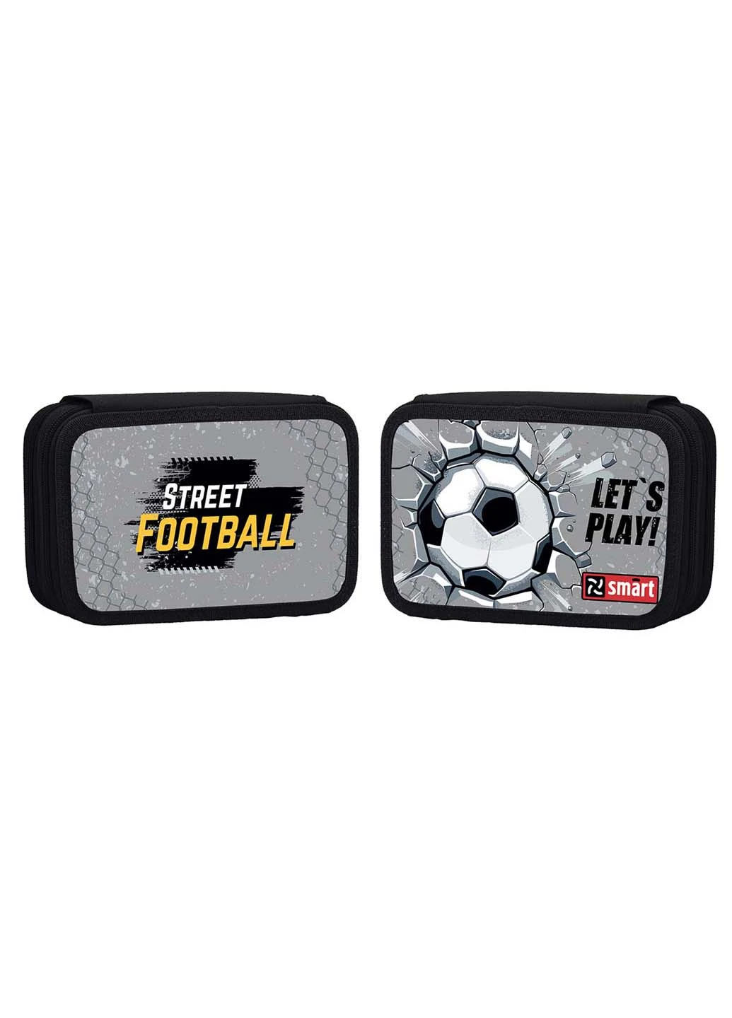 Пенал твердый двойной HP-01 Football Smart (260163825)