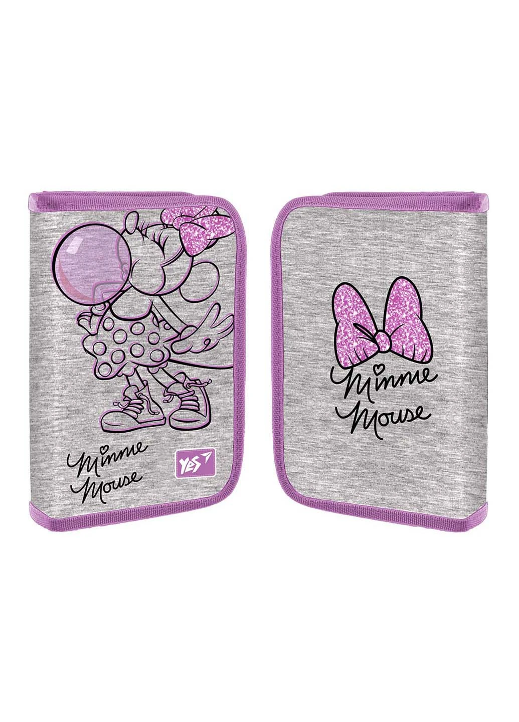 Пенал твердый одинарный без клапана HP-02 Minnie Mouse Yes (260163960)