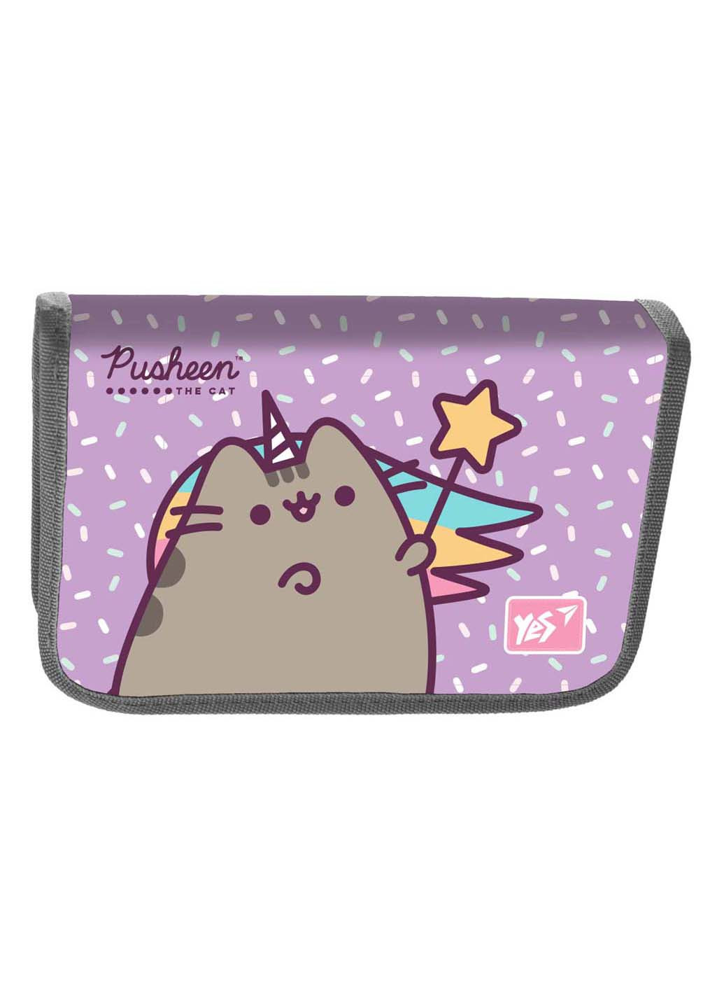 Пенал твердый одинарный без клапана HP-02 Pusheen Yes (260164008)