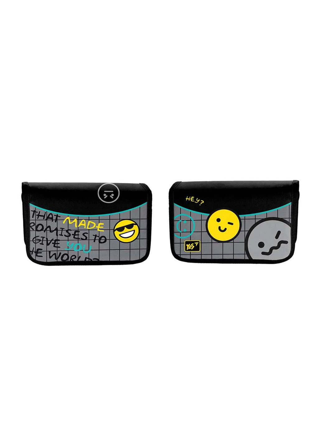 Пенал твердий одинарний із клапаном HP-03 Happy time Yes (260163469)