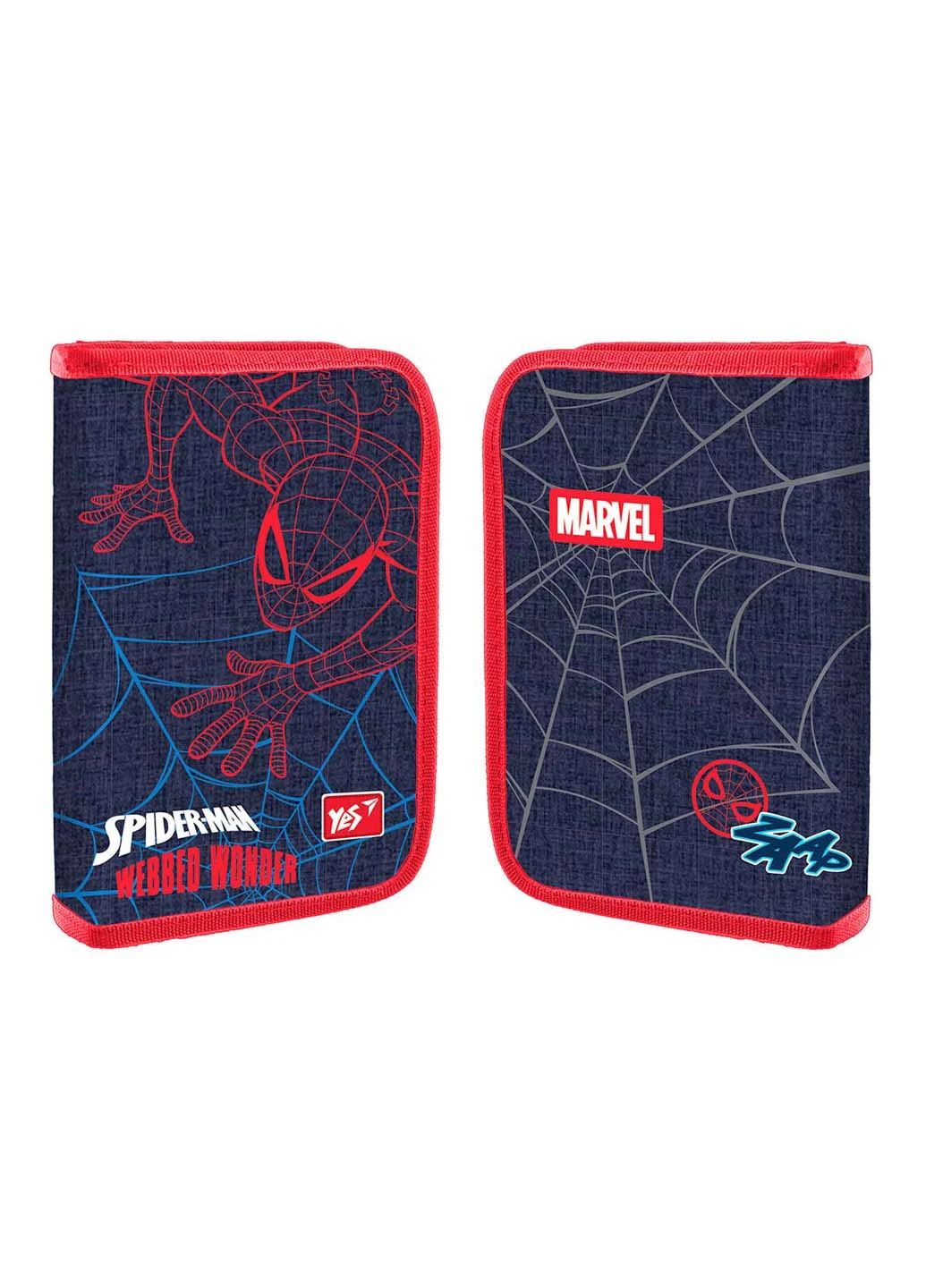 Пенал твердий одинарний із клапаном HP-03 Marvel.Spiderman Yes (260164042)