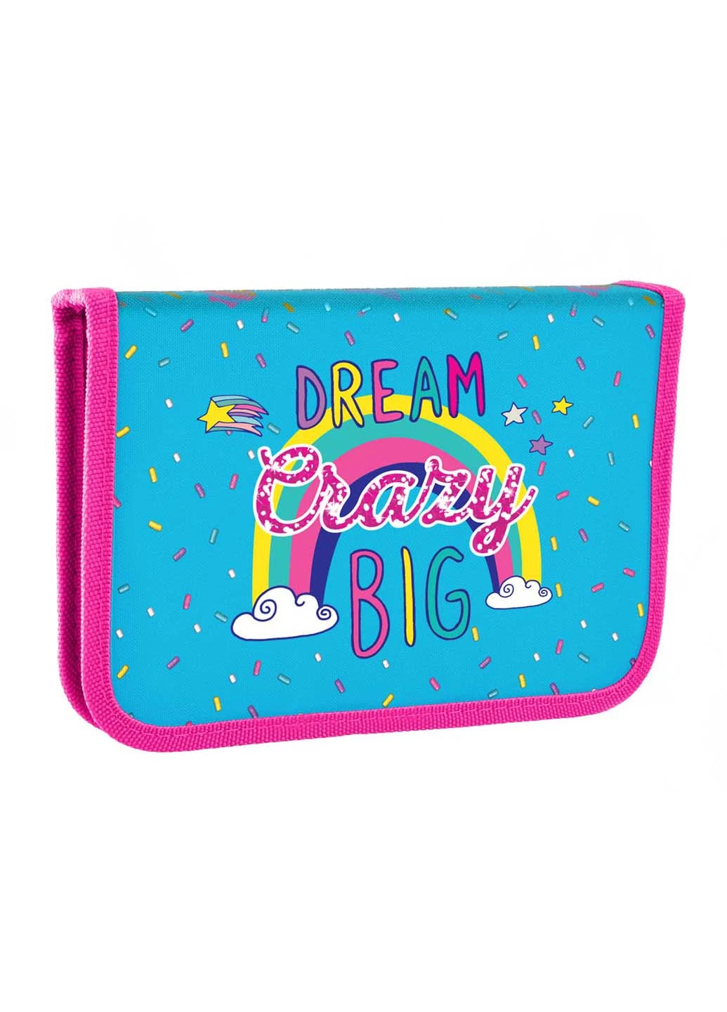 Пенал твердый одинарный с клапаном HP-03 Dream crazy Yes (260163994)