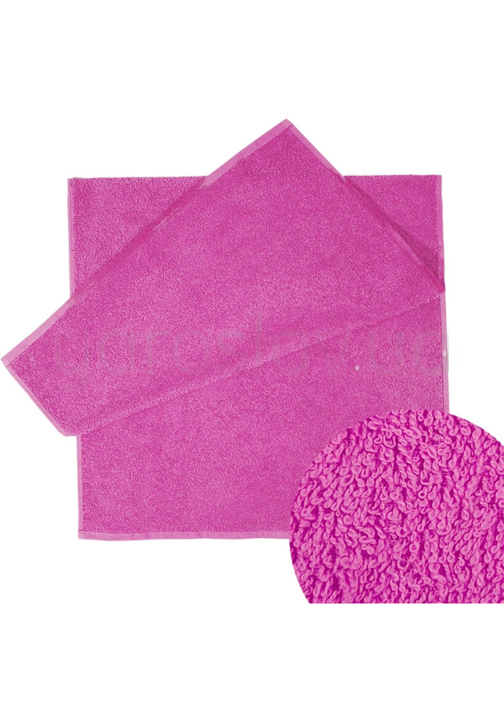 Ярослав полотенце яр-400 махровое 70х140 однотонный темно-розовый производство - Украина