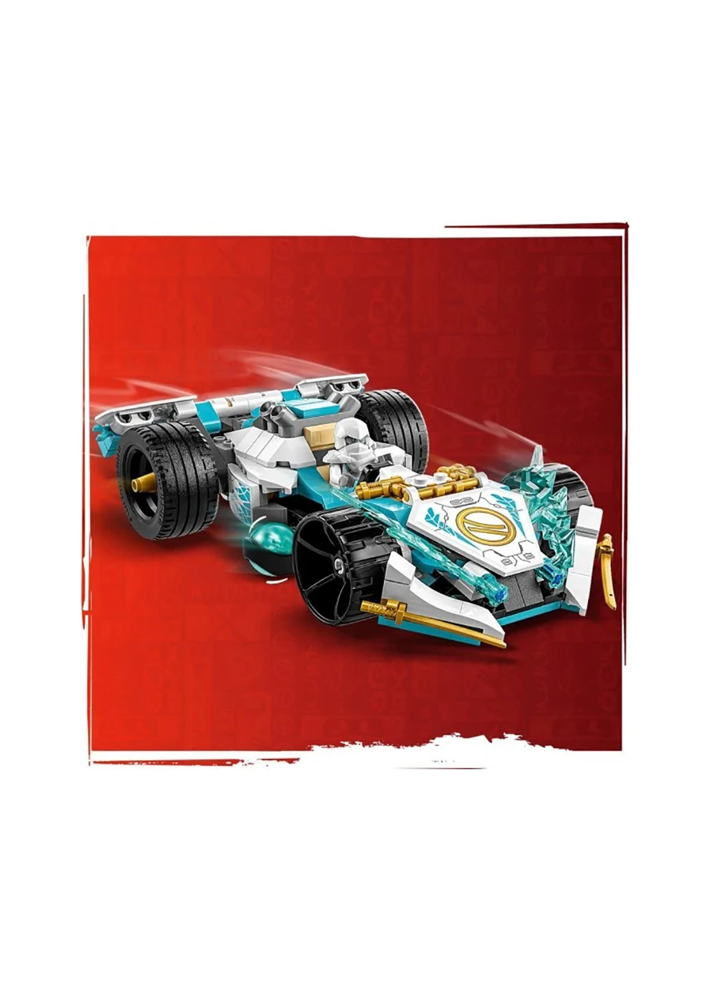 Конструктор Ninjago 71791 Суперсила дракона Зейна. Автомобіль дляперегонів спін-джитсу Lego (260164937)