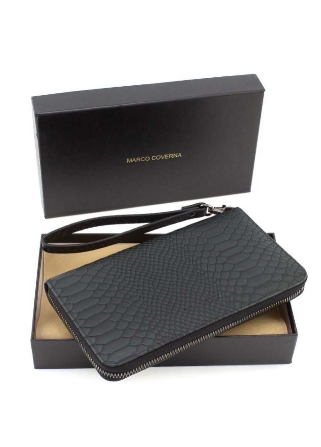 Мужской кожаный клатч 21х12х2,5 см Marco Coverna (260170124)