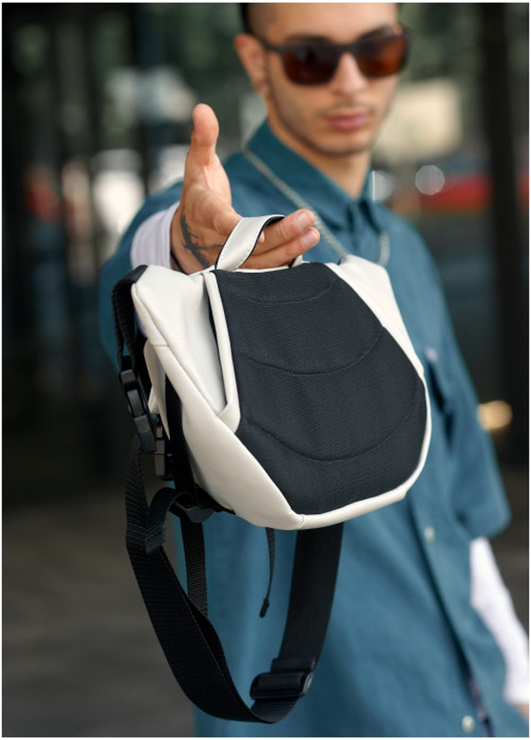 Мужская поясная сумка бананка 38х21 см Sambag (260169767)