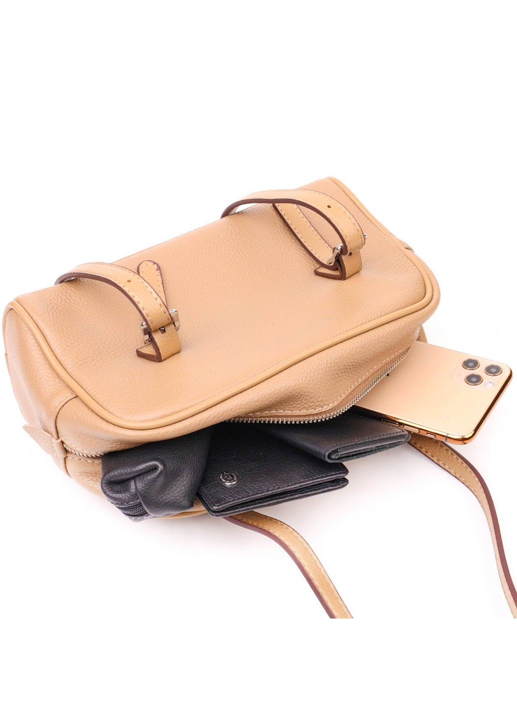 Женский кожаный клатч 25х15х10 см Vintage (260169382)