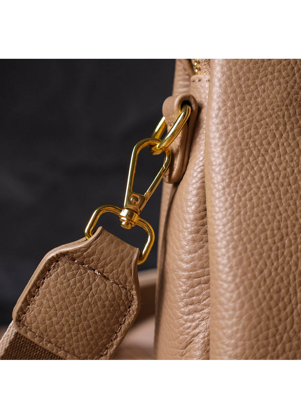 Женская кожаная сумка 23х17х8 см Vintage (260169438)