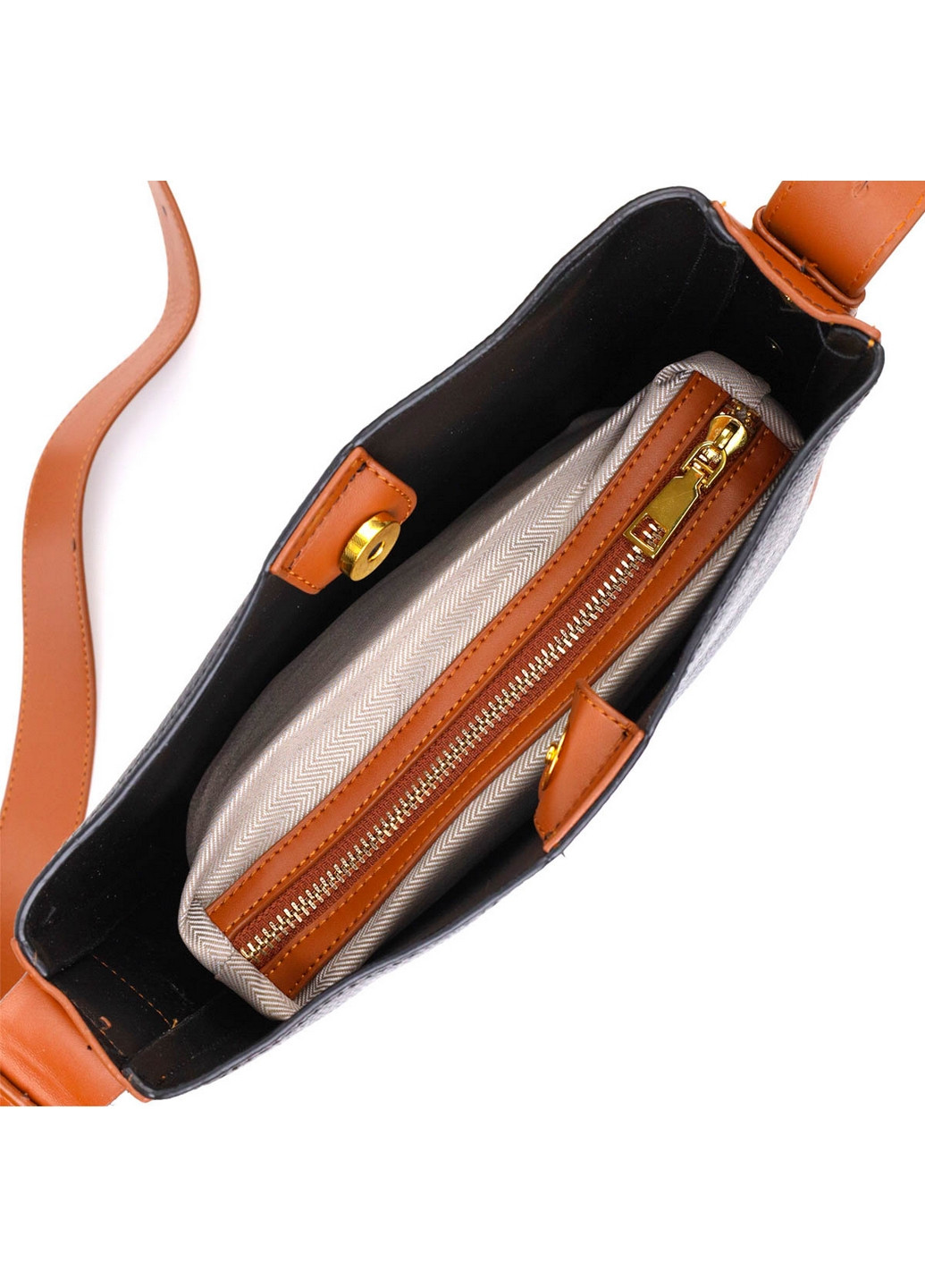 Женская кожаная сумка 26х19х6 см Vintage (260169362)